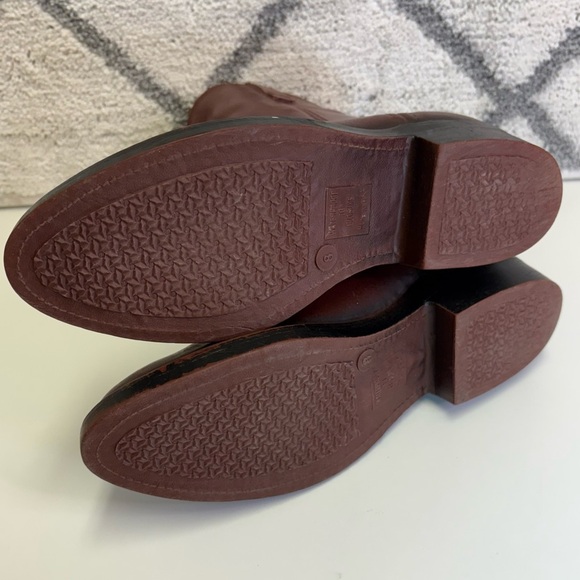 Lacrosse Men’s 8 Made In USA Cowboy Western Rubber Boots Red Vintage - Picture 7 of 10